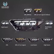 S650 Style LED Headlights for Ford Mustang S550 (2015-2017) 3