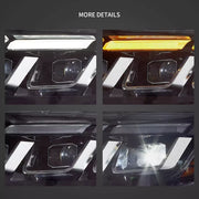 S650 Style LED Headlights for Ford Mustang S550 (2015-2017) 8