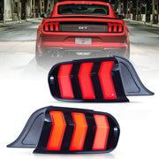 Full LED Tail Lights with Sequential Turn Signals for Ford Mustang S550 (2015-2023) 1