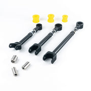 CNC71 Adjustable Rear Control Arm Set with Uniball Joints for Nissan 350Z / Infiniti G35, Camber / Toe / Traction 3