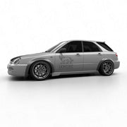+50 mm Widebody Front Fender Flares for Subaru Impreza Blobeye GD / GG (2002-2005) 7