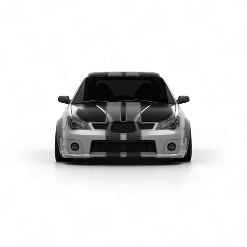 +50 mm Widebody Front Fender Flares for Subaru Impreza Hawkeye GD / GG (2005-2007)