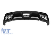 GT350 Style Rear Diffuser with Exhaust Tips for Ford Mustang S550 (2015-2017) 2