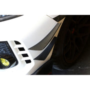 APR Performance Carbon Fiber Front Bumper Canards for Honda Civic Type R FK8 4