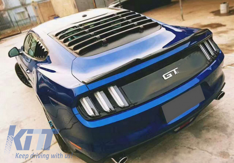 Rear Window Louvers for Ford Mustang S550 (2015-2019)